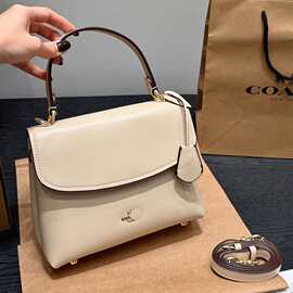 Emory新品手提口盖包单肩斜挎包女士时尚斜跨女包小包包百搭方包