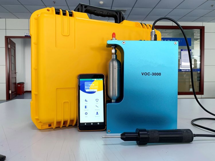 VOC-3000便携式VOCs检测仪  (FID)火焰的有机化合物量成正比