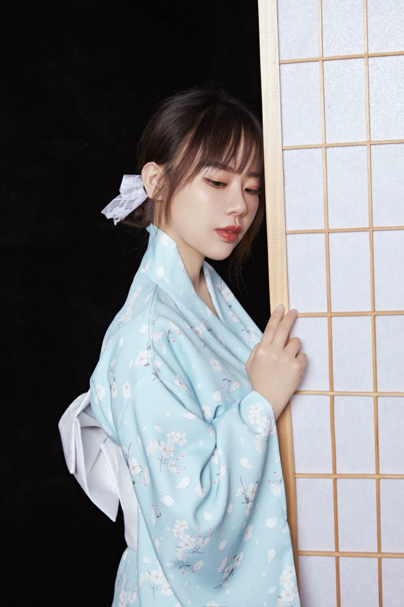 Japanese multicoloured bathrobe, dress