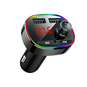 2021 new car MP3 player 3.1A smart fast charge multifunctional music Bluetooth FM transmitter car charger