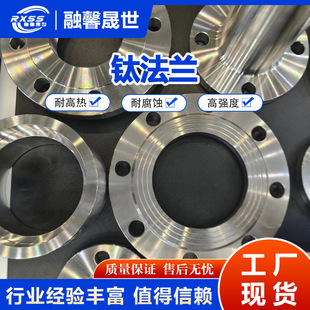 Titanium Alloy Flange Wn Titanium Flange Pl Titanium Flange so Titanium Flange/Ta1 Ta2 Plate Flat Welding Flange