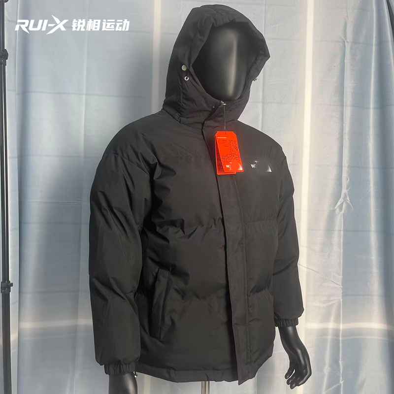 Winter NK Flyman Down Cotton Jacket New Model for Men and Women, Couple's Coat, Warm and Versatile, Sporty Casual Puffer Jacket