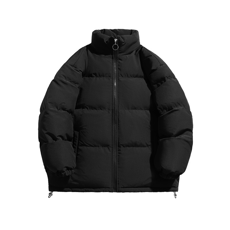 Men's Clothing Winter stand collar cotton coat handsome loose thick warm cotton coat loose casual cotton coat_voghion.com