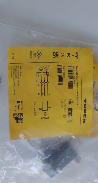 BSO2m-Q60-VDZ38X5图尔克 漫射式光电传感器 全新