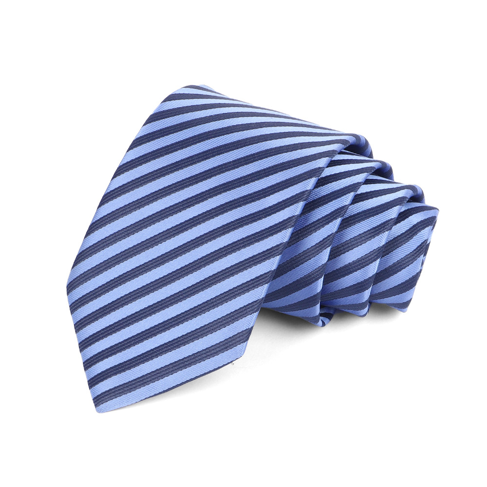 Corbata de hombre 8cm para hombre, bordado jacquard de alta calidad para hombre, corbata de negocios, corbata de seda de poliéster, fábrica al por mayor