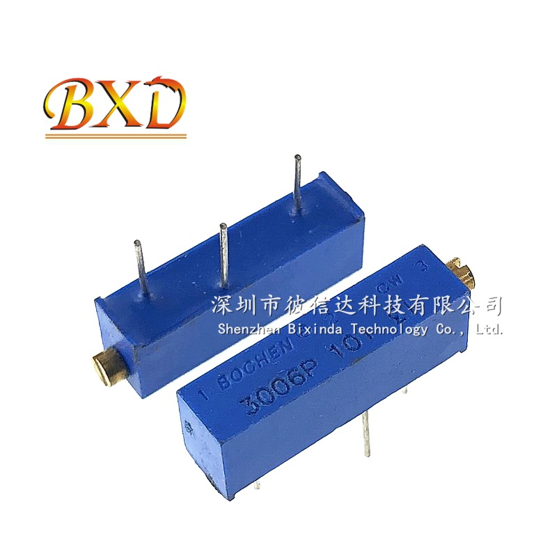 3006P电位器 20K 精密多圈可调电位器3006P-1-203 可调电阻 P203