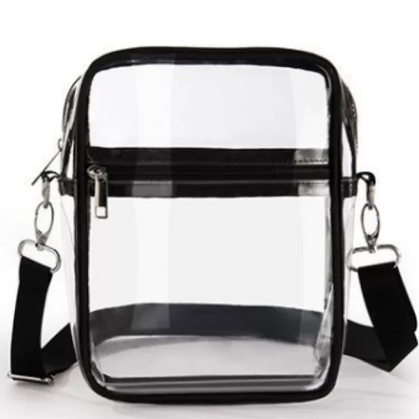 Pvc Transparent Mobile Phone Crossbody Bag, Multifunctional Women's Shoulder Bag, Sports and Fitness Storage Bag, Adjustable Water Bag