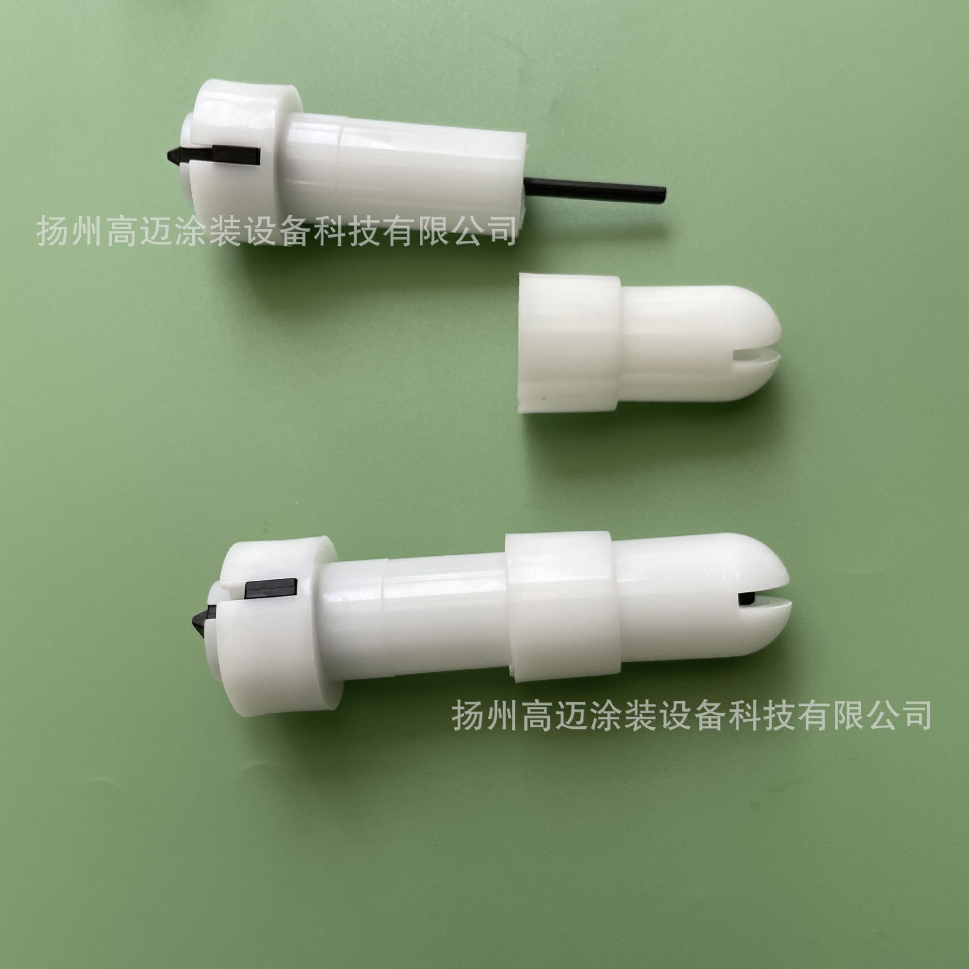 静电粉末喷枪配件 喷枪配件 扇形扁喷枪头 喷塑配件 增粗静电针