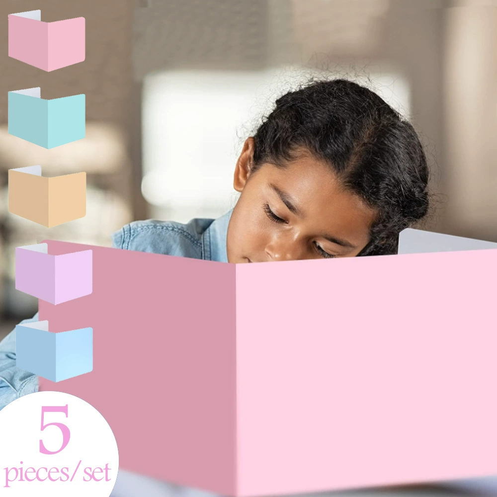 Трансграничный новый в наличии однотонный бумажный стол с защитой от капель перегородка Делитель стола делитель студенческого стола