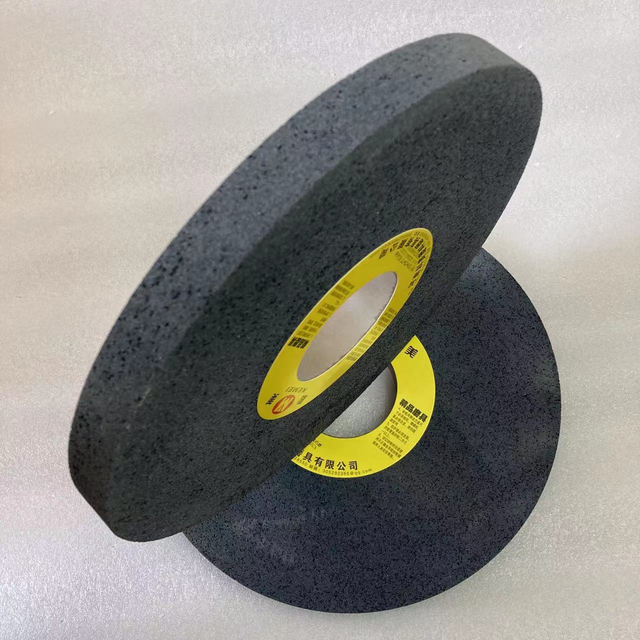 科美 陶瓷大气孔砂轮 黑碳平形砂轮 磨铜钛橡胶铝用排屑散热好