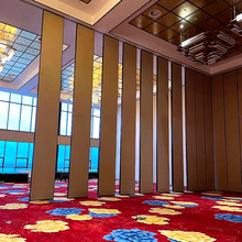 厂家定制移动隔断 酒店活动隔断 无地轨 易操作 高度可定制