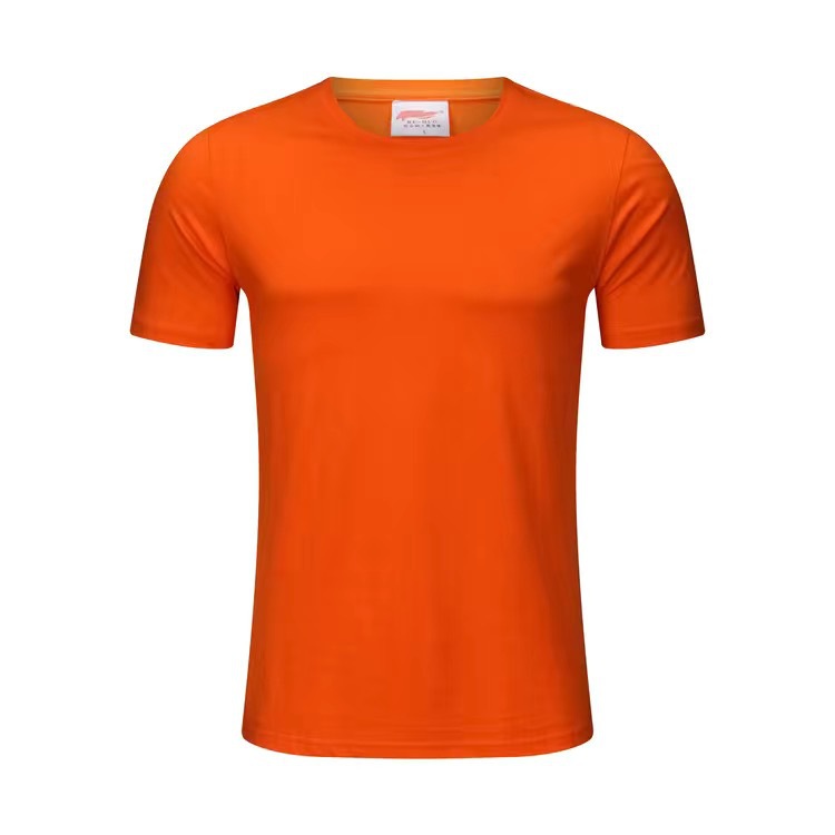 Directo de fábrica de Deportes de secado rápido camiseta corriendo actividad equipo ropa de trabajo de secado rápido transpirable maratón de algodón de manga corta