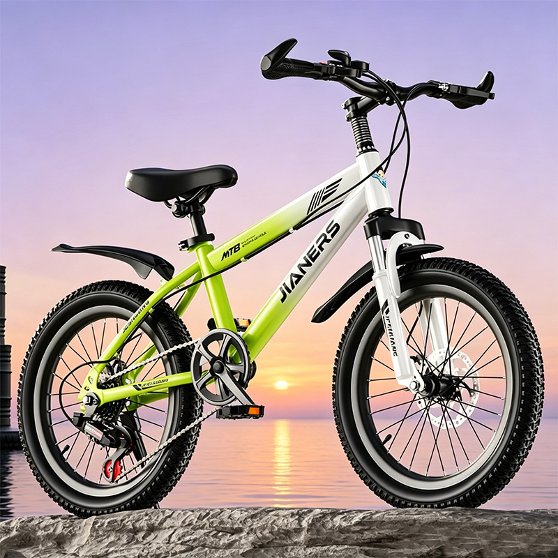 Nuevas bicicletas de 6 - 17 años, niños y niñas, estudiantes de primaria, niños de edad media, niños de velocidad única, bicicleta de montaña adolescente, rodillo de bicicleta image 11
