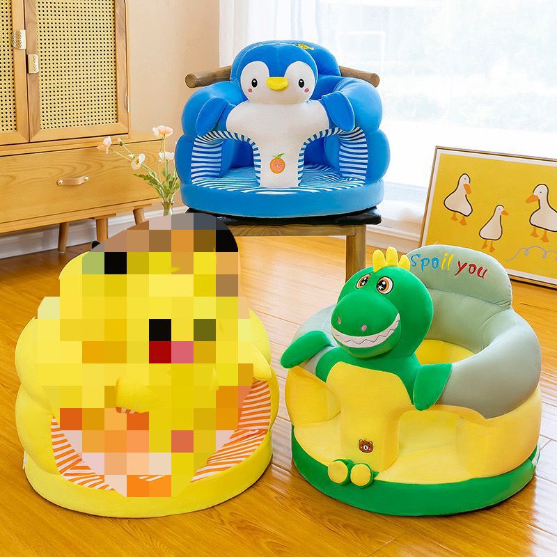 Fábrica al por mayor de dibujos animados sofá felpa juguete bebé aprendizaje silla infantil niños anti-caída silla educación temprana regalo entrega