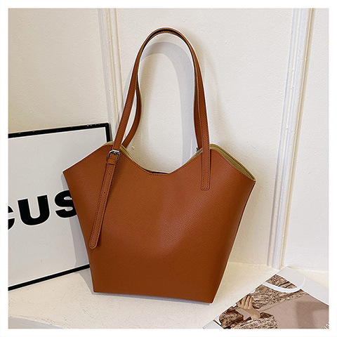 638g Weight Polyester Lining Material Magnetic Buckle Closure Type Double Shoulder Straps Strap Type Tote Bag Bags Type Casual, Daily, Shopping Occasion Pu Leather Material Solid Color Pattern All Seasons Season Women's Gender Classic Style Style Dumpling Shape Shape Women's Pu Leather Solid Color Classic Style Dumpling Shape Magnetic Buckle Tote Bag 16