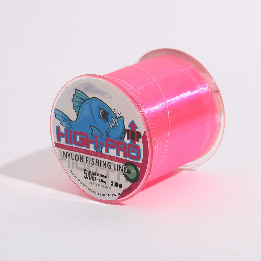 Noi línea de nylon personalizada línea principal línea de sub-línea de mano línea de pesca arroyo línea de pesca 500 metros 300 metros