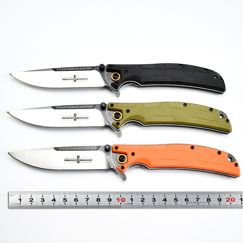 Fuerza extrema de alta calidad defensa personal cuchillo plegable cuchillo táctico cuchillo portátil cuchillo plegable al aire libre