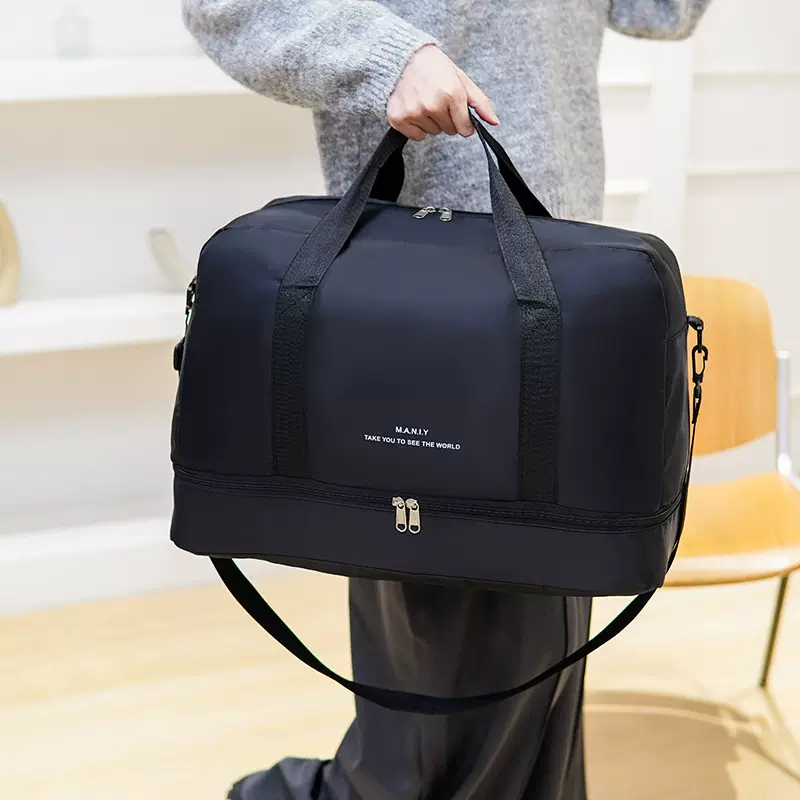 今年流行时尚韩版外出旅行包2023新款瑜伽健身包大容量休闲包女包