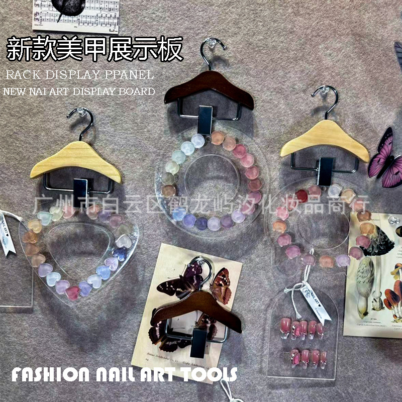 Nail Art Color Plate Display Board Color Card Holder Acrylic Nail Polish Style Nail Polish Work Exhibition Nail Art Color Plate Display Board Color Card Holder Acrylic Nail Polish Style Nail Polish Work Exhibition