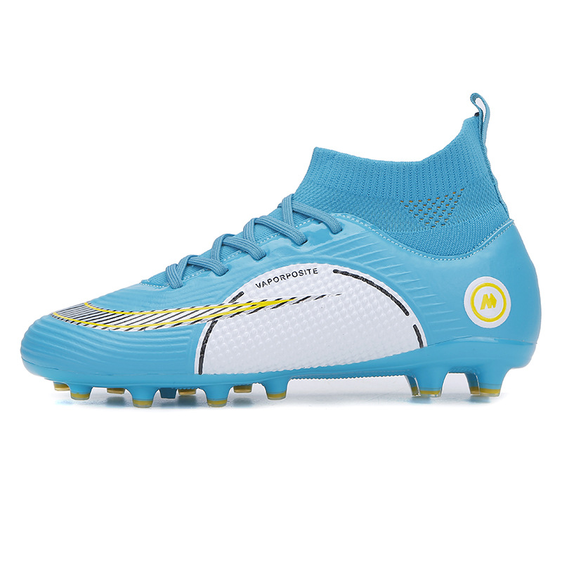 Zapatos de fútbol masculino picos TF zapatos de entrenamiento de uñas TF zapatos para jóvenes estudiantes adultos zapatillas de fútbol resistentes al desgaste