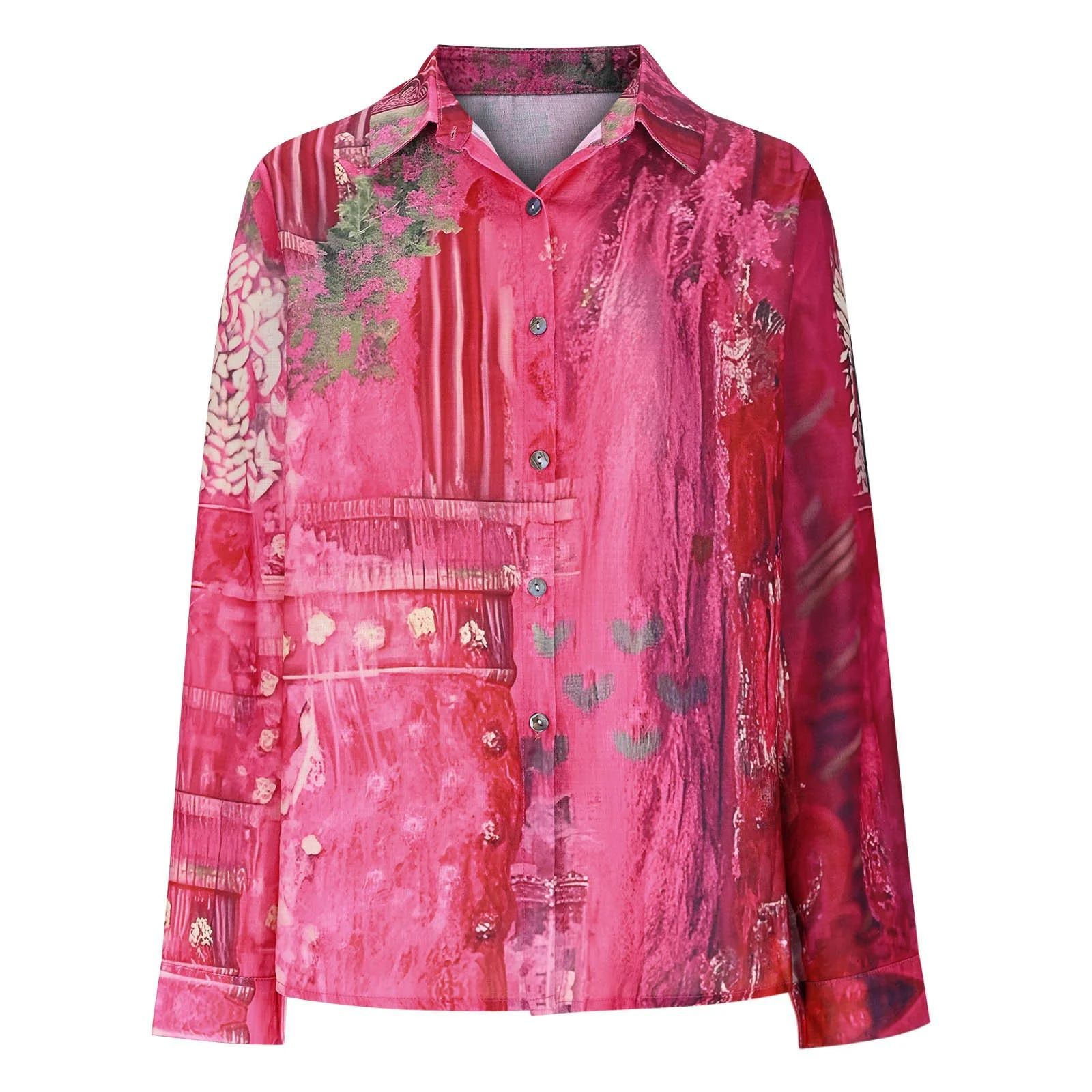 2026 Cross-Border European And American Foreign Trade Women's Clothing Spring/Summer New Vintage Printed Long-Sleeve_ecoleips.com