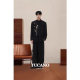 Spring and summer Chinese style embroidery collar suit men's new Chinese Zhongshan suit groom wedding shooting suit suit tide