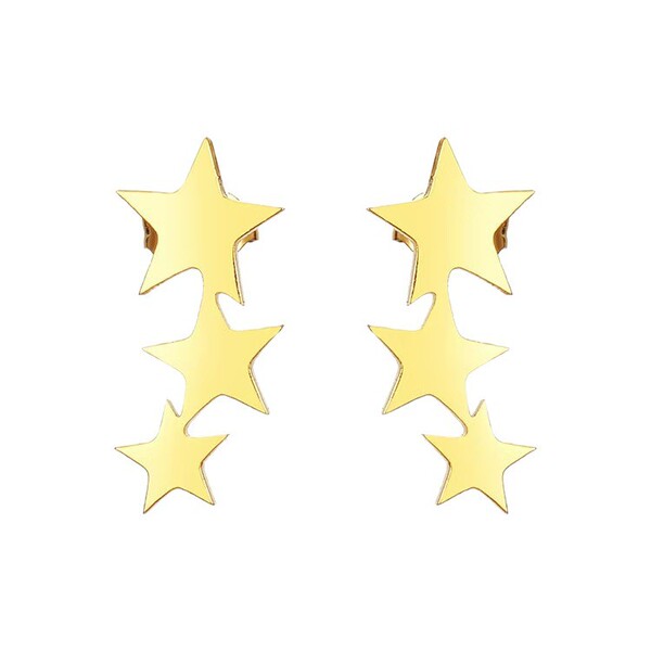 Brand fashionable trend universal earrings stainless steel for men…