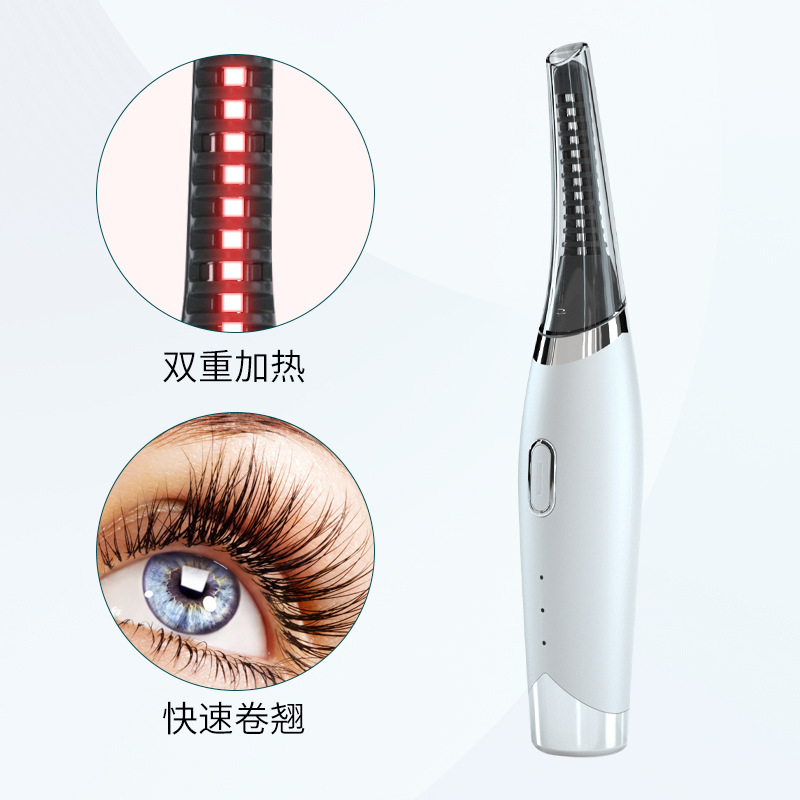 2023 New Electric Eyelash Curler with Charging, Heat-Styling Eyelash Curler, Electric Eyelash Curling Iron