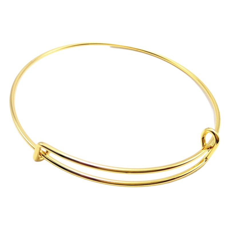 Suministro directo de fábrica europeo y americano popular Push-Pull pulsera DIY pulsera móvil ajustable Alex pulsera de alambre de acero al por mayor