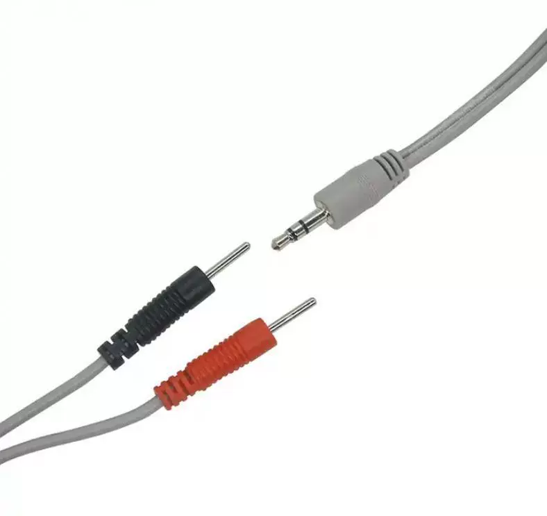 Physiotherapy instrument 3.5mm intermediate frequency therapy guide line pincture -type electrode output wire electric therapy line 2.0 electrode needle wire