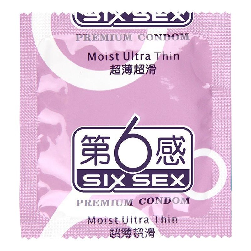 Sixth Sense Condoms Ultra-Thin Smooth Physical Delay Condoms Ice and Fire Threaded Particles 001 Condoms Family Planning Supplies