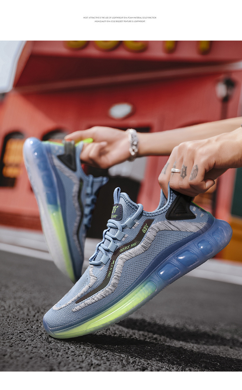 Herren Tennisschuhe Sneakers Synthetikgewebe Gepolstert Leicht zu reinigende Schuhe_voghion.com