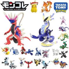 本物の TOMY ポケモンデスクトップ装飾品模型玩具ギフトグララドピカチュウカワウソフィギュア