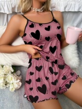 M 37764 Butterfly Print Pajama Set ����ӡ��˯�� �羳ŷ����