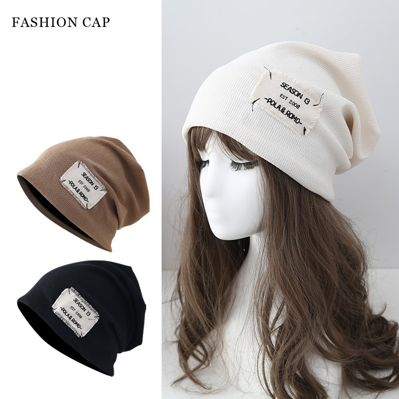 Heap Hat Children's Summer and Autumn Japanese Style All-match Cold Hat Sticker Cloth Covering Hat Shows Face Korean Version Headscarf Moon Hat Tide