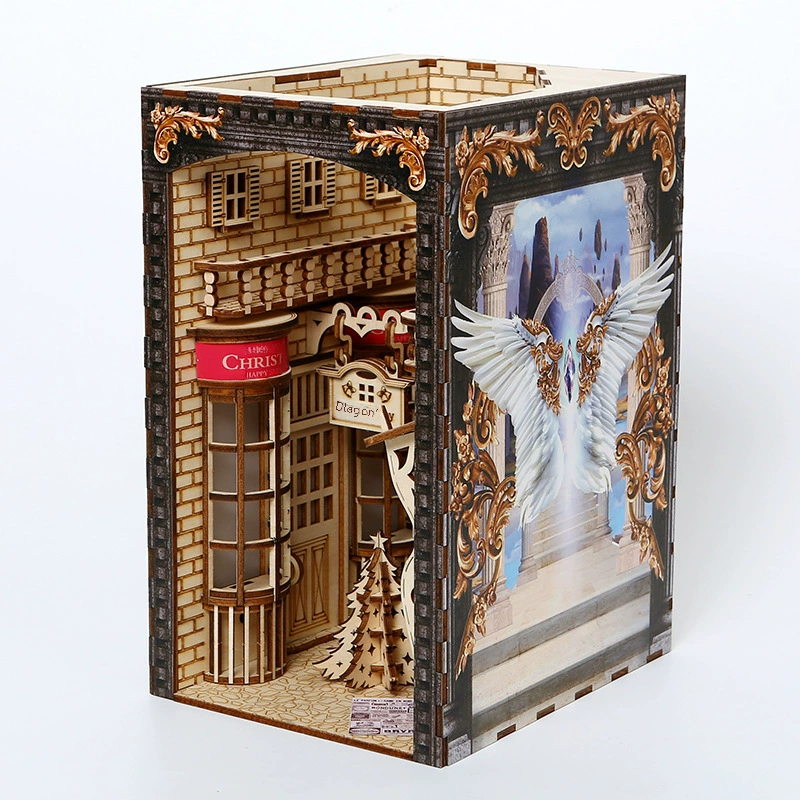 Объемная головоломка, реалистичная деревянная минифигура, в 3D формате, раннее образование