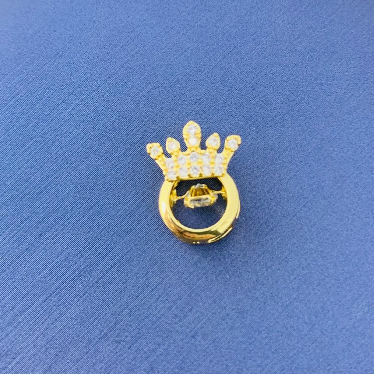 2022 nuevo trébol giratorio simple cien colgante fuente joyería fábrica al por mayor directa sin cadena