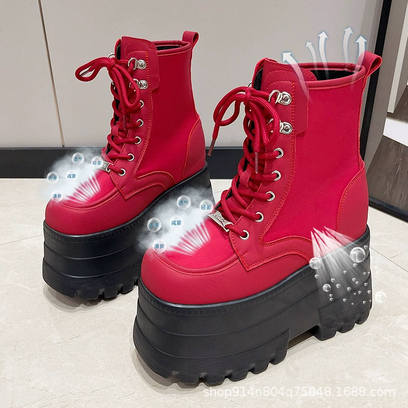 Ботинки низкие Martens, дышащие косплей-башмаки, большие размеры для подростков