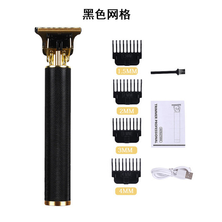 Transfronterizo en stock cortadora de cabello eléctrica cabeza de aceite talla maquinilla de afeitar cortadora de cabello Calvo