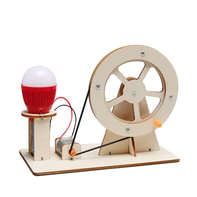 科学実験創客手揺発電diy手作り材料包科技小制作幼稚園祝日プレゼント|undefined