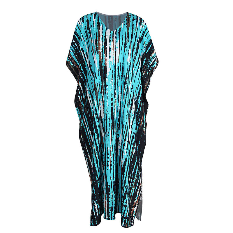 Women'S Gender Printing and Dyeing Design Women's Fashion Tie Dye Printing And Dyeing Cover Ups
