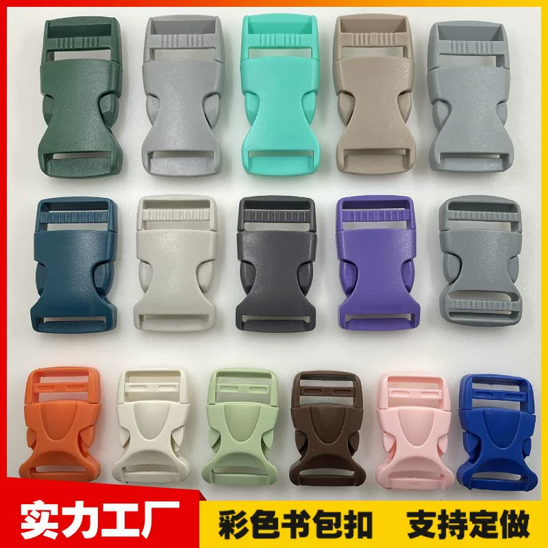 Plastic bag accessory with clasp, backpack, direct factory sales