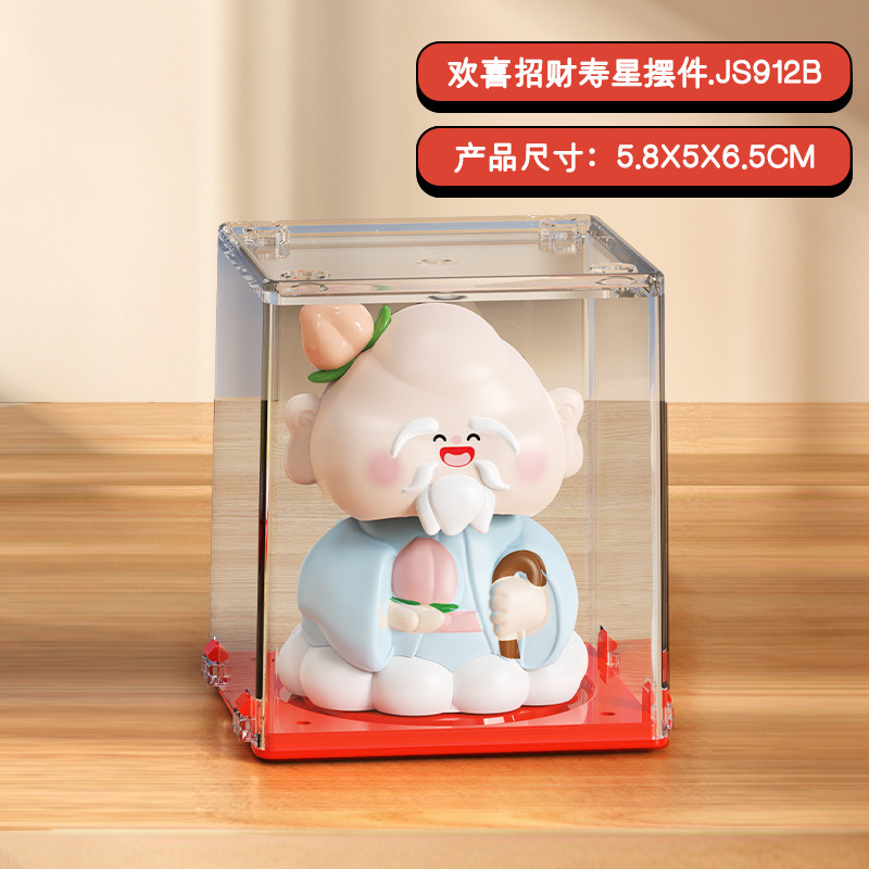 2 pulgadas energía solar mini gatos de fortuna mini mini mini oficina de escritorio suministros de automóviles decoración