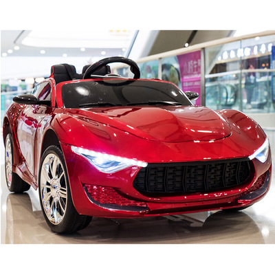 儿童电动车 加工定制小汽车 可坐宝宝音乐摇摆自驾充电玩具车|ms