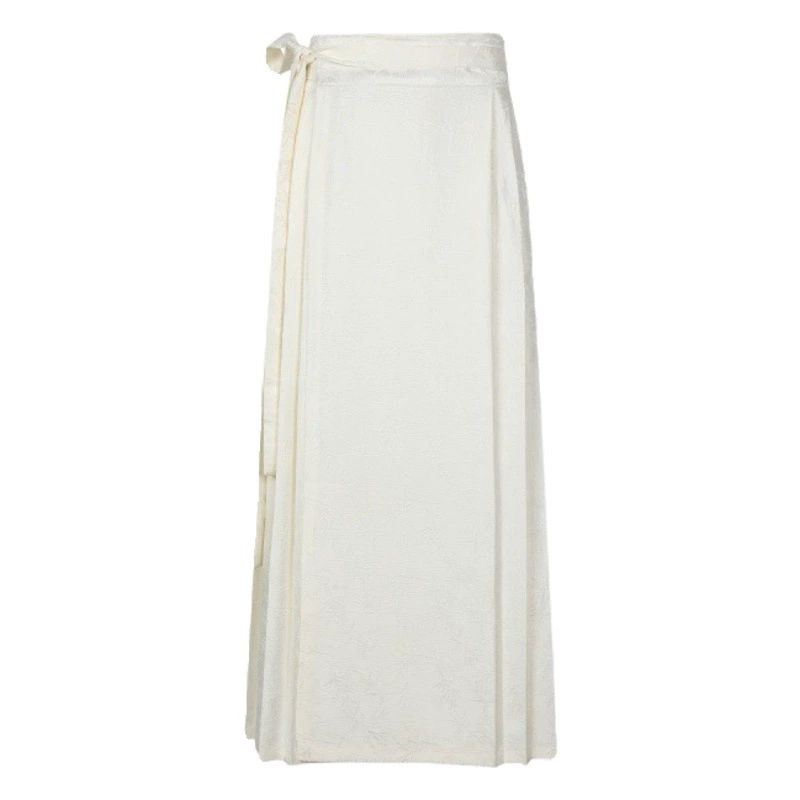 Осенняя новая плиссированная юбка в китайском стиле с лошадиным лицом, модная жаккардовая мужская и женская юбка трапециевидной формы в национальном стиле 26095110 в этническом стиле