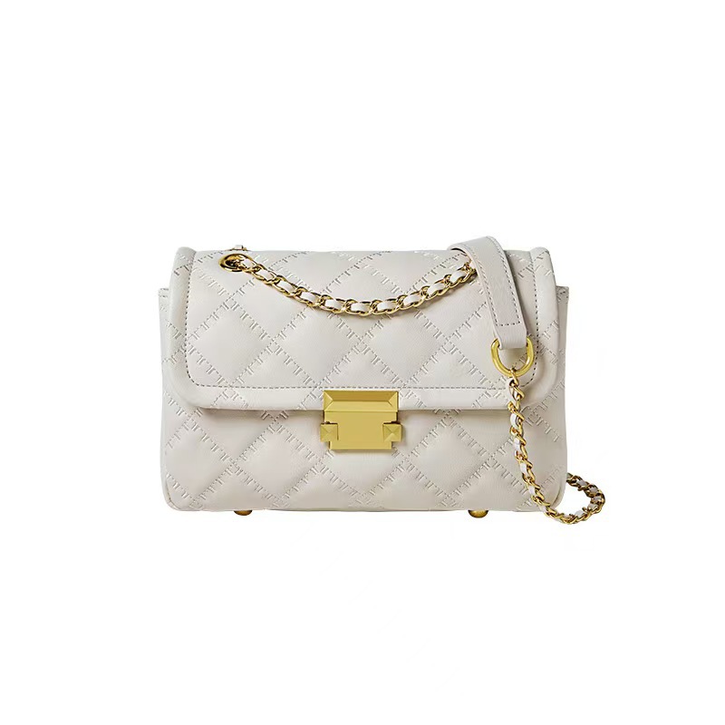 Trendy Quilted Crossbody Bag For Women Small Designer Square Handbag_voghion.com