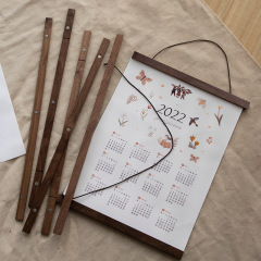 Wooden magnetic picture clip poster clip magnetic frame magnetic bar wholesale