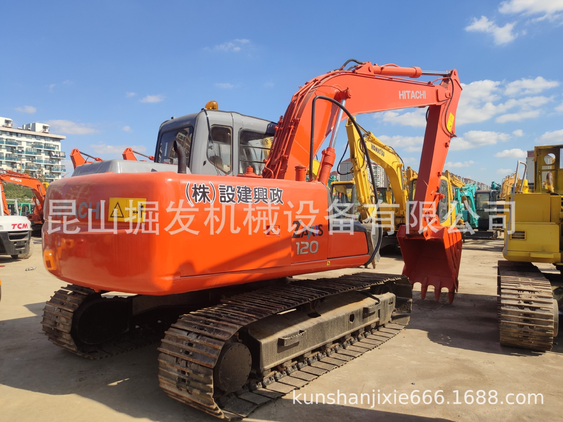 二手日立zx120-6勾机 hitachi120挖机 二手钩机市场