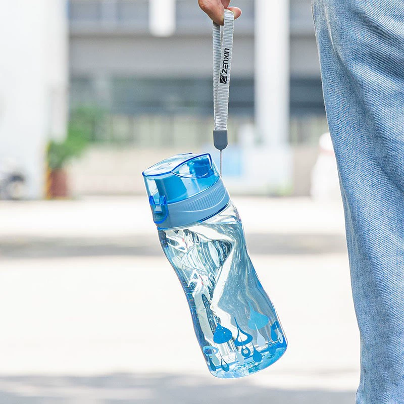 Восстановление Plastic модный космический путешествия спортивная бутылка, 500 объем, 500 мл