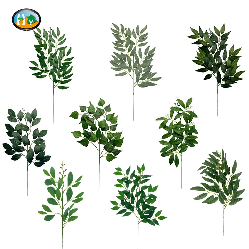 Трансграничный эвкалипт с искусственным листом ивы столовая ваза цветочная композиция из листьев эвкалипта из листьев шелковицы декоративный одиночный X20
